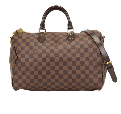 Speedy 35, &pound;825, Handbags, Brown, Canvas, Front view